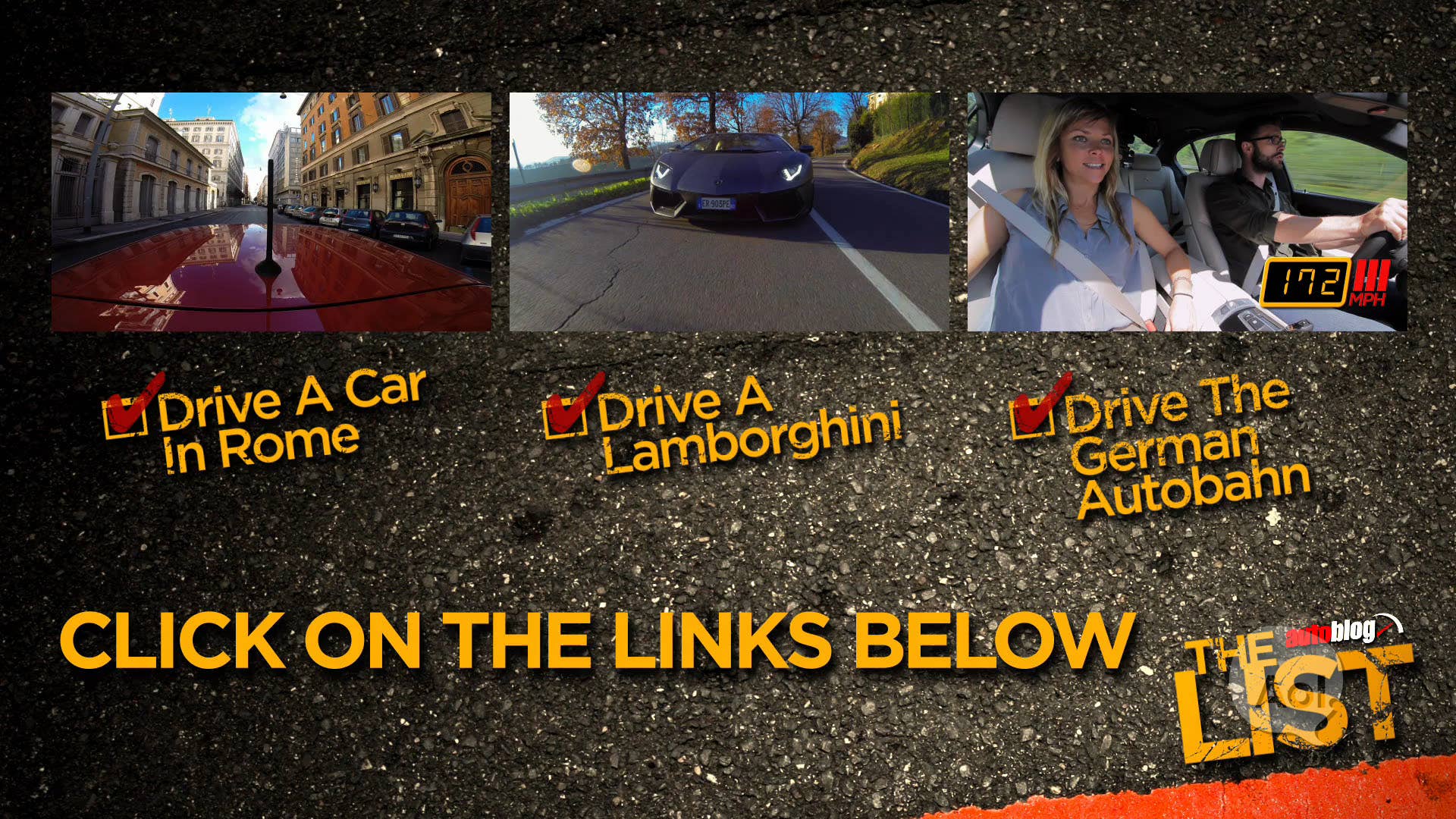 The List: Best of International Driving