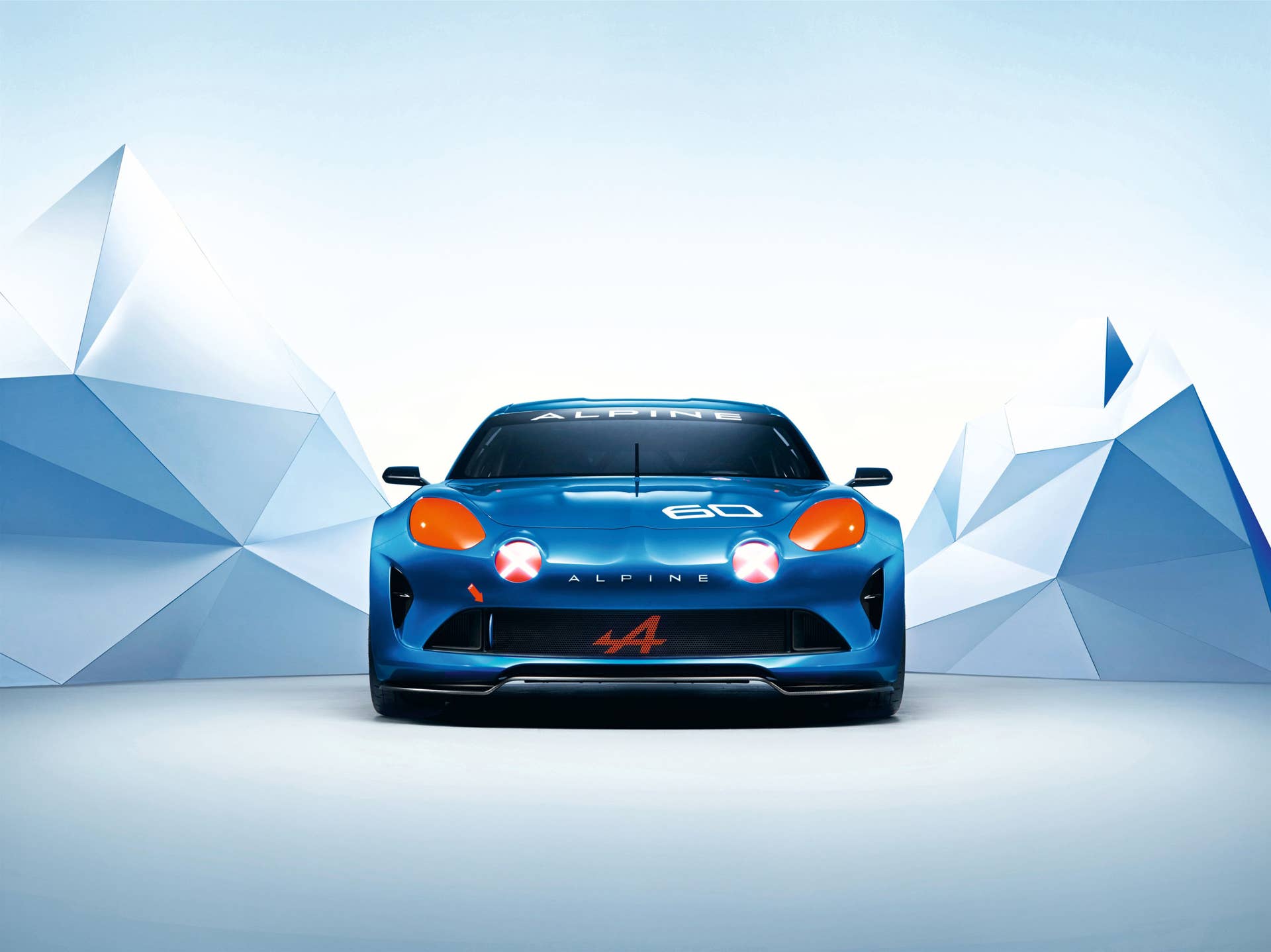 Alpine Celebration show car front