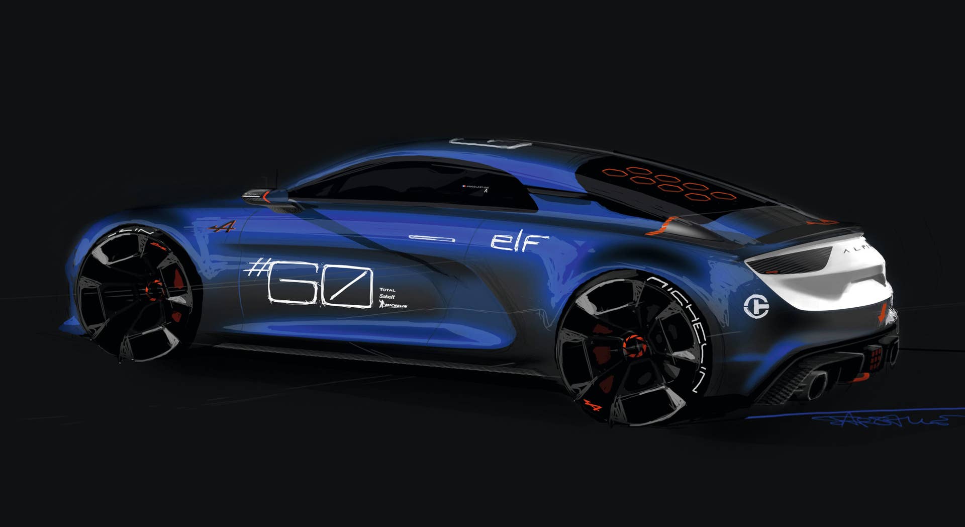 Alpine Celebration concept rendering rear 3/4