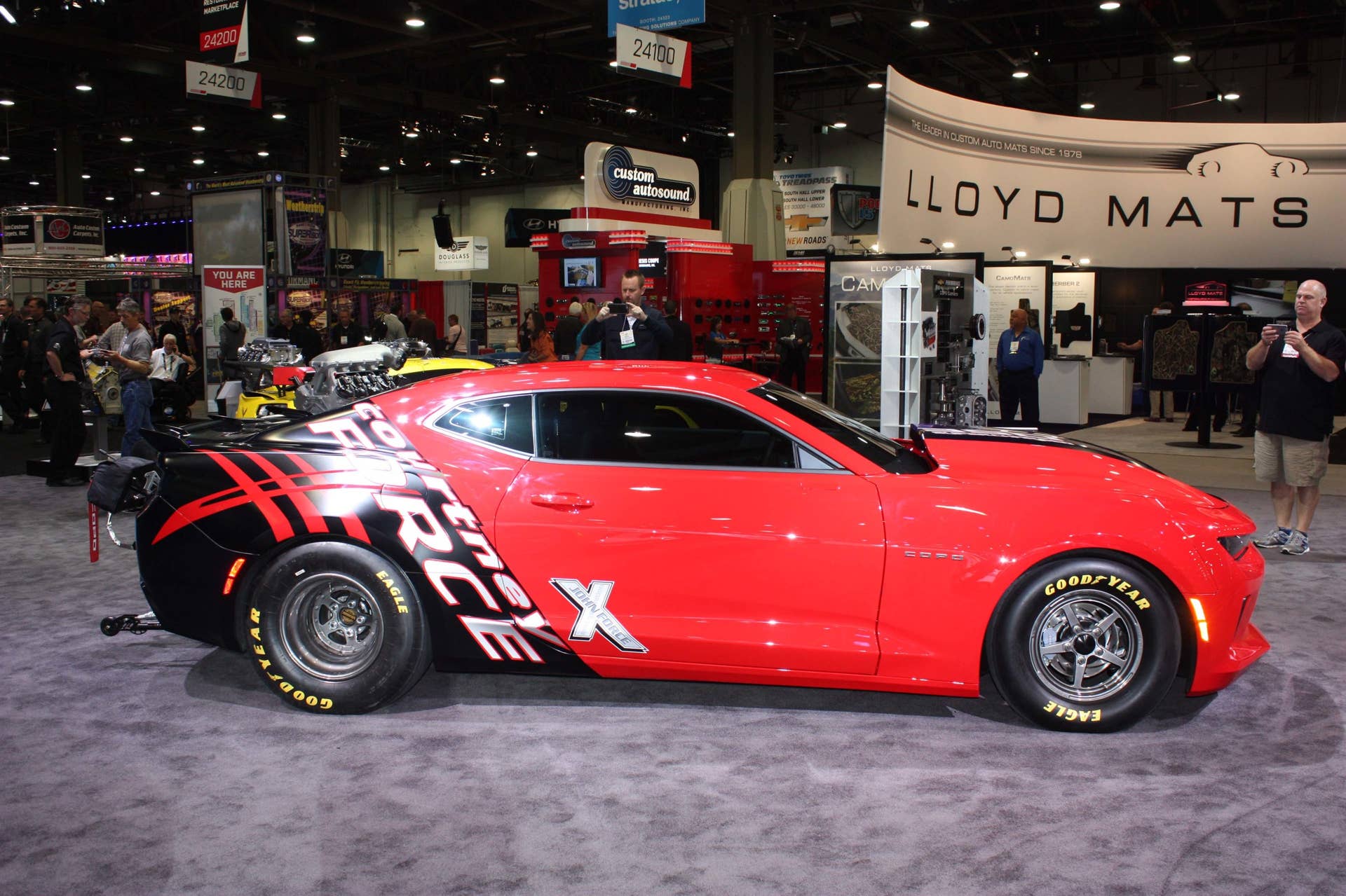 chevy copo camaro side