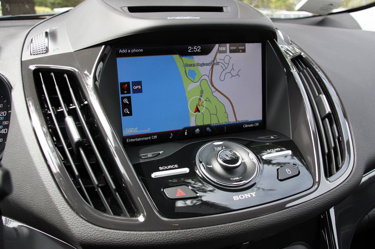 2013 Ford Escape navigation system