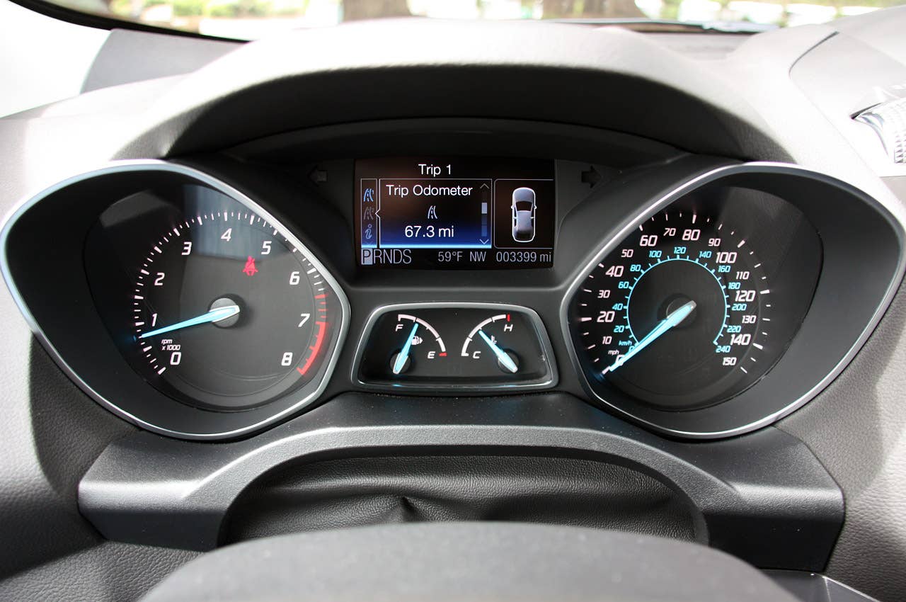 2013 Ford Escape gauges