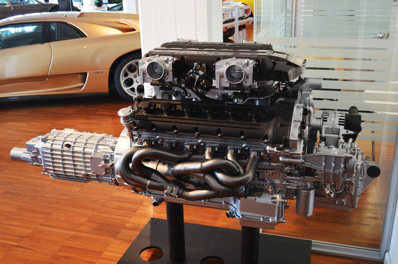 2006 Lamborghini Murcielago LP 640 V12 engine