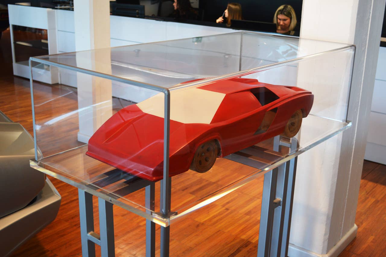 Lamborghini Countach styling model