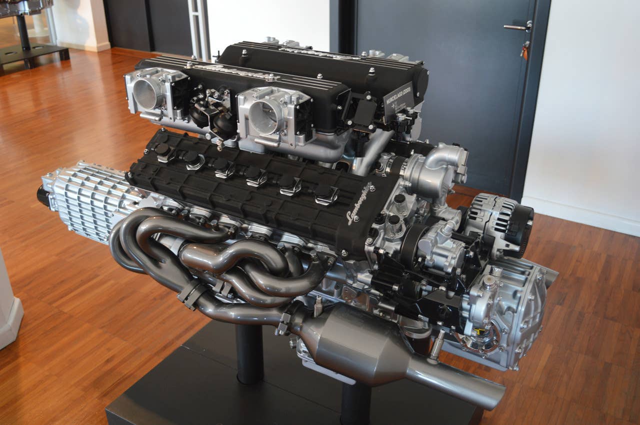 2001 Lamborghini Murcielago V12 engine