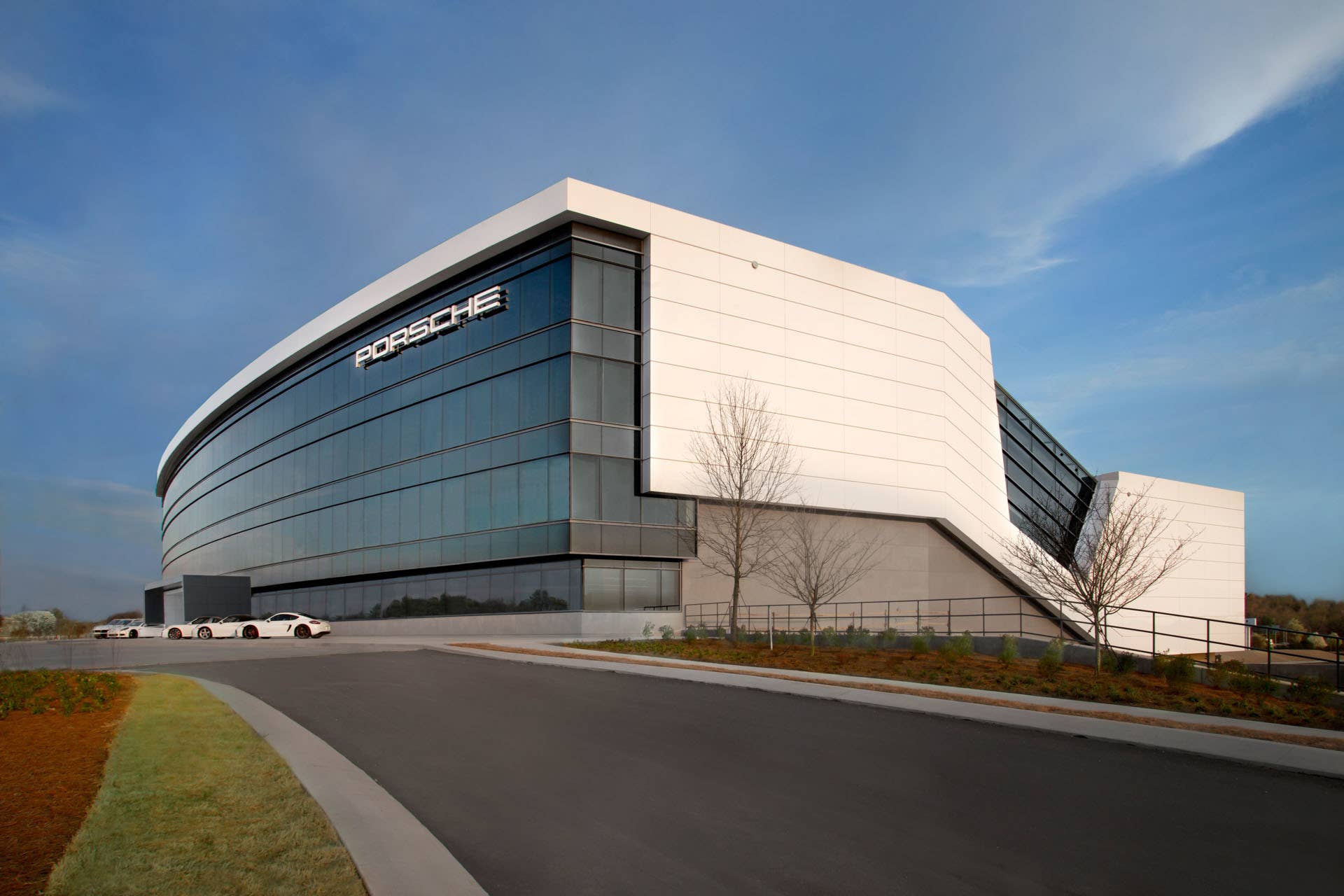 porsche experience center front