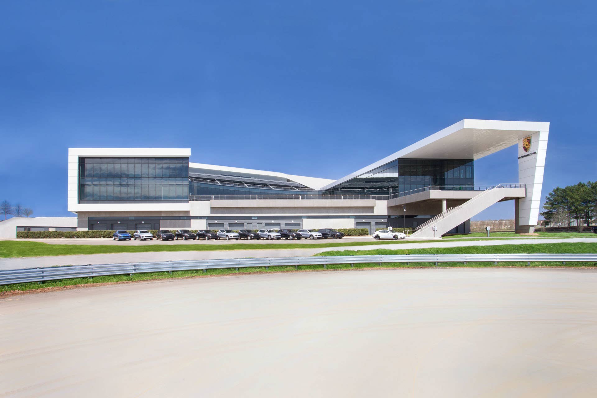 porsche experience center from the track