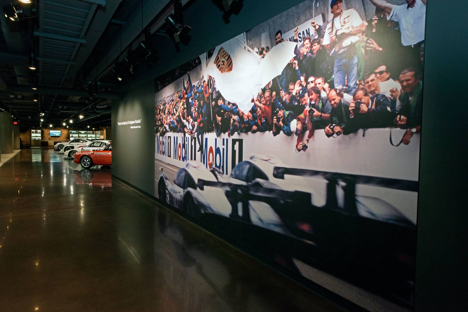 porsche experience center art