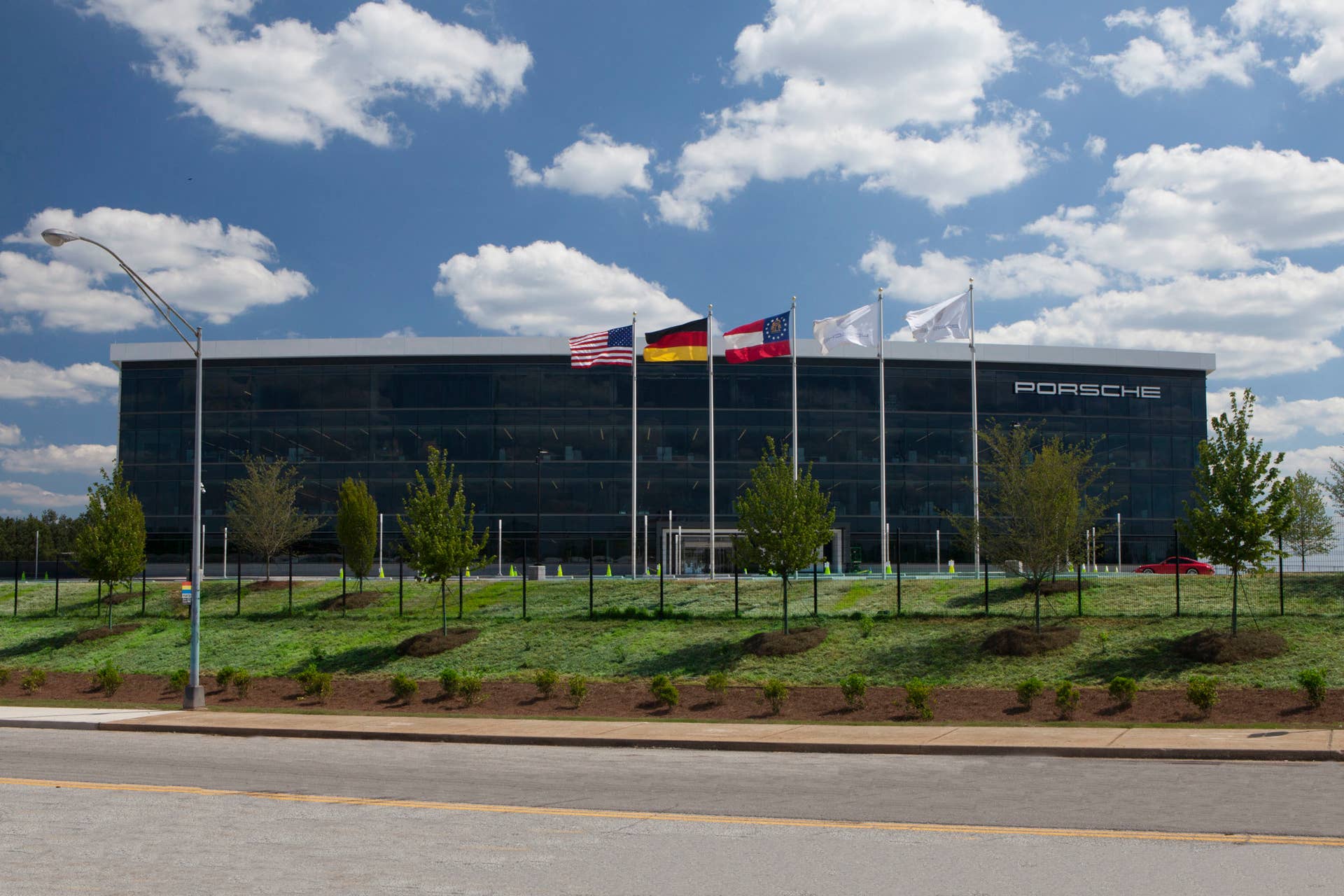 porsche experience center headquarters exterior