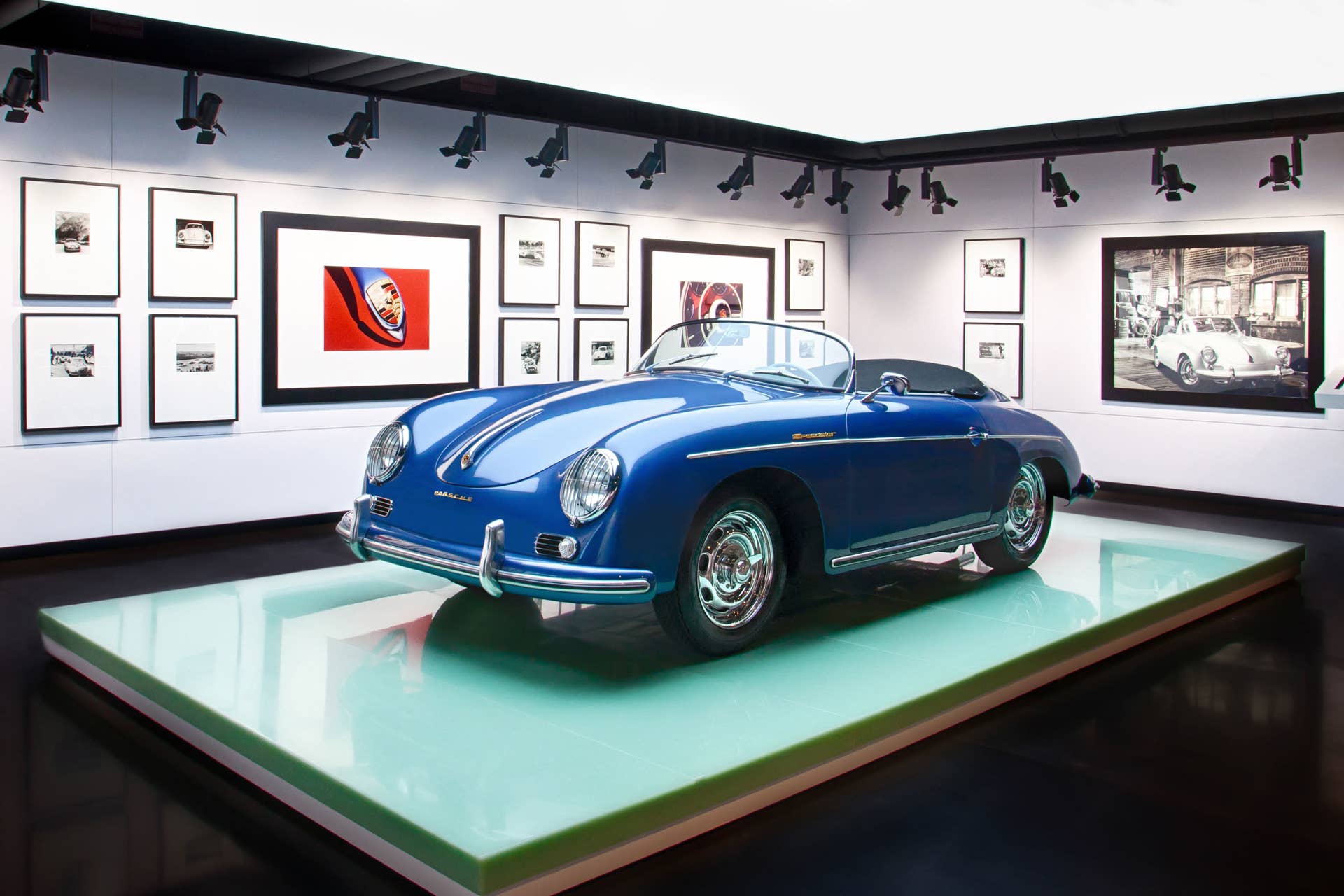 porsche experience center 356 with art