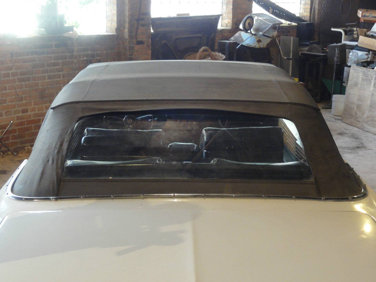 1966 caddy eldorado convertible top up