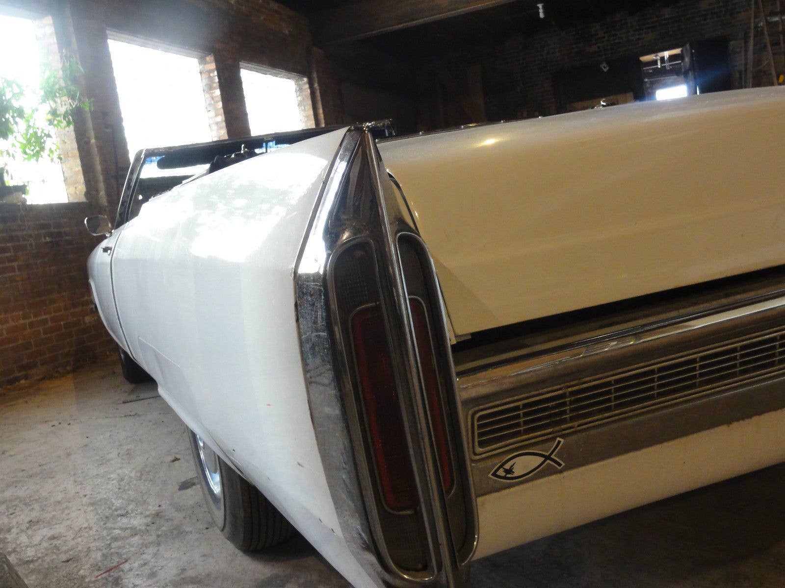 1966 cadillac eldorado fin jesus fish