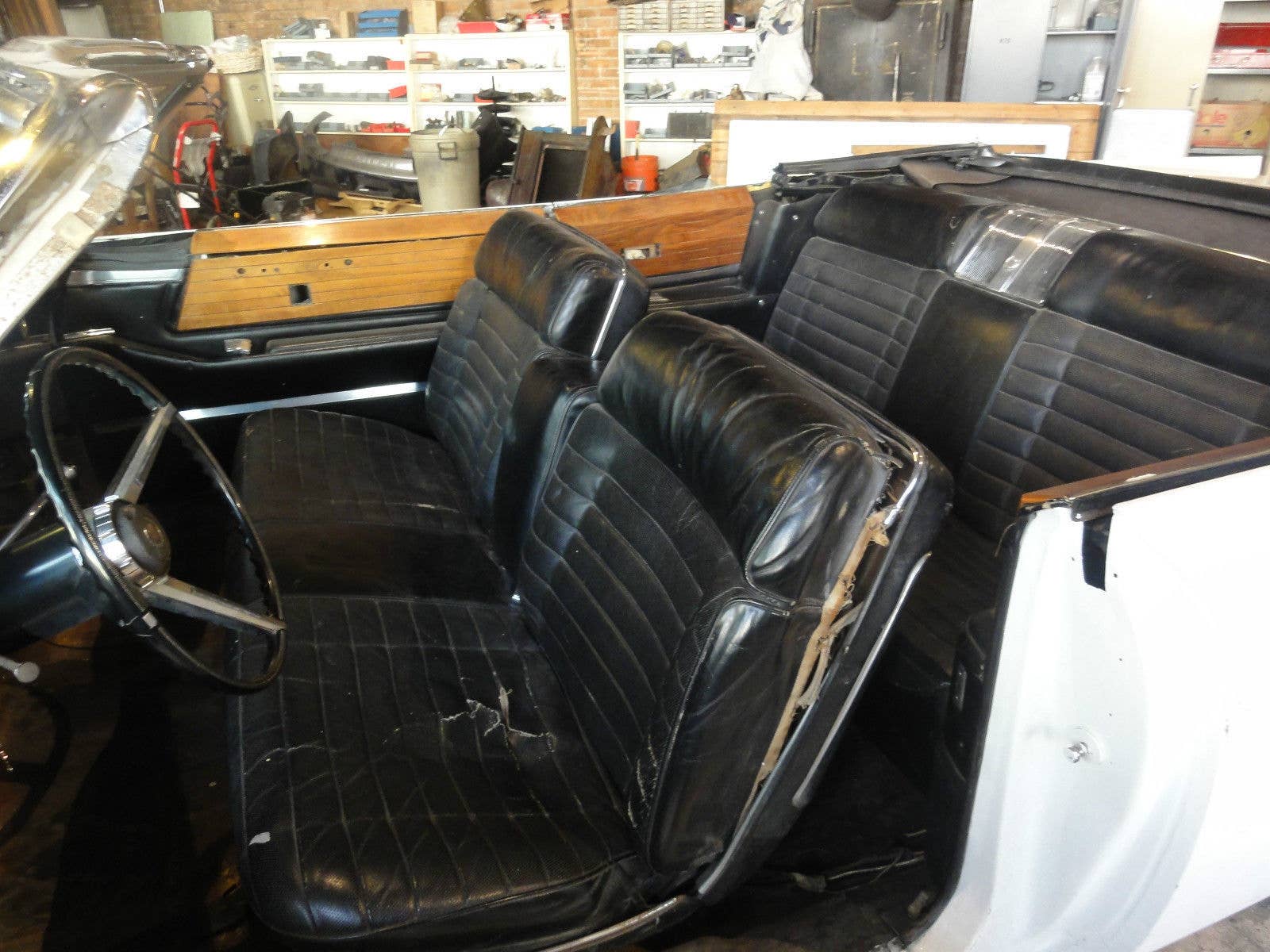 cadillac eldorado ebay torn seats