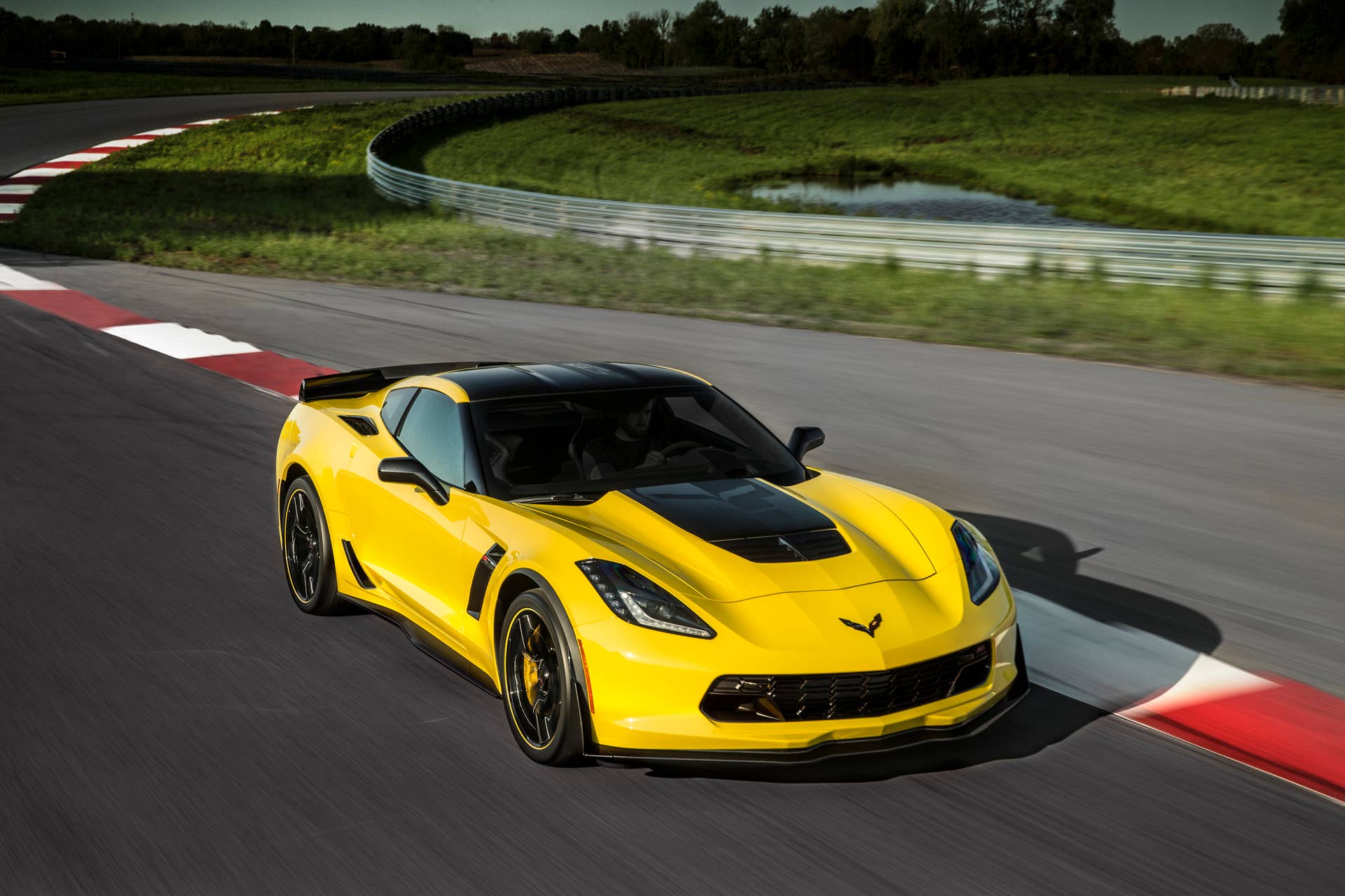 2016 Chevy Corvette Z06 C7.R Edition front 3/4