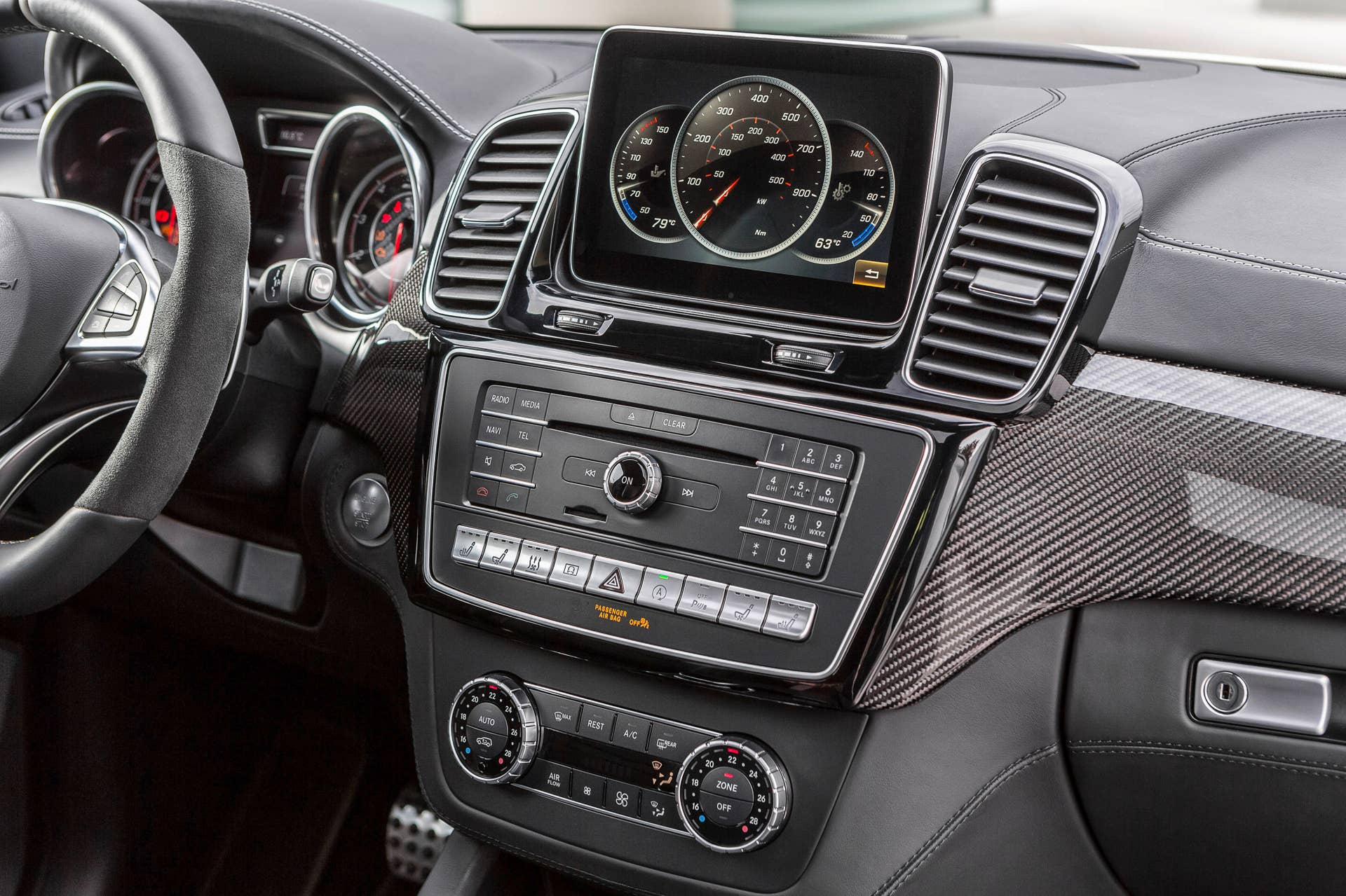 mercedes gle63 s carbon fiber trim