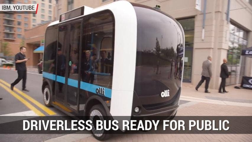 Driverless Bus Ready For Public Roads | Autoblog Minute