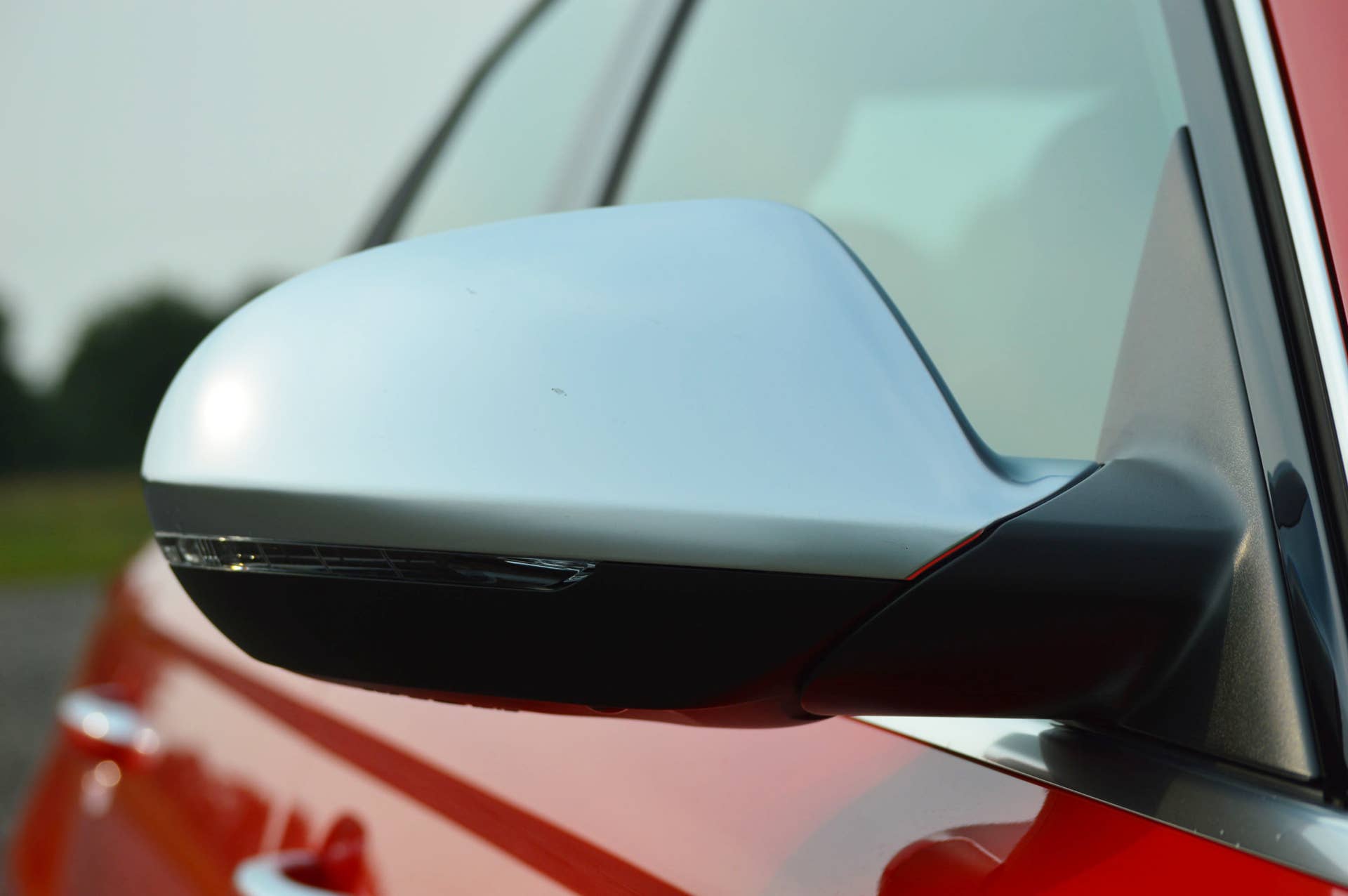 2016 audi s6 silver mirror cap