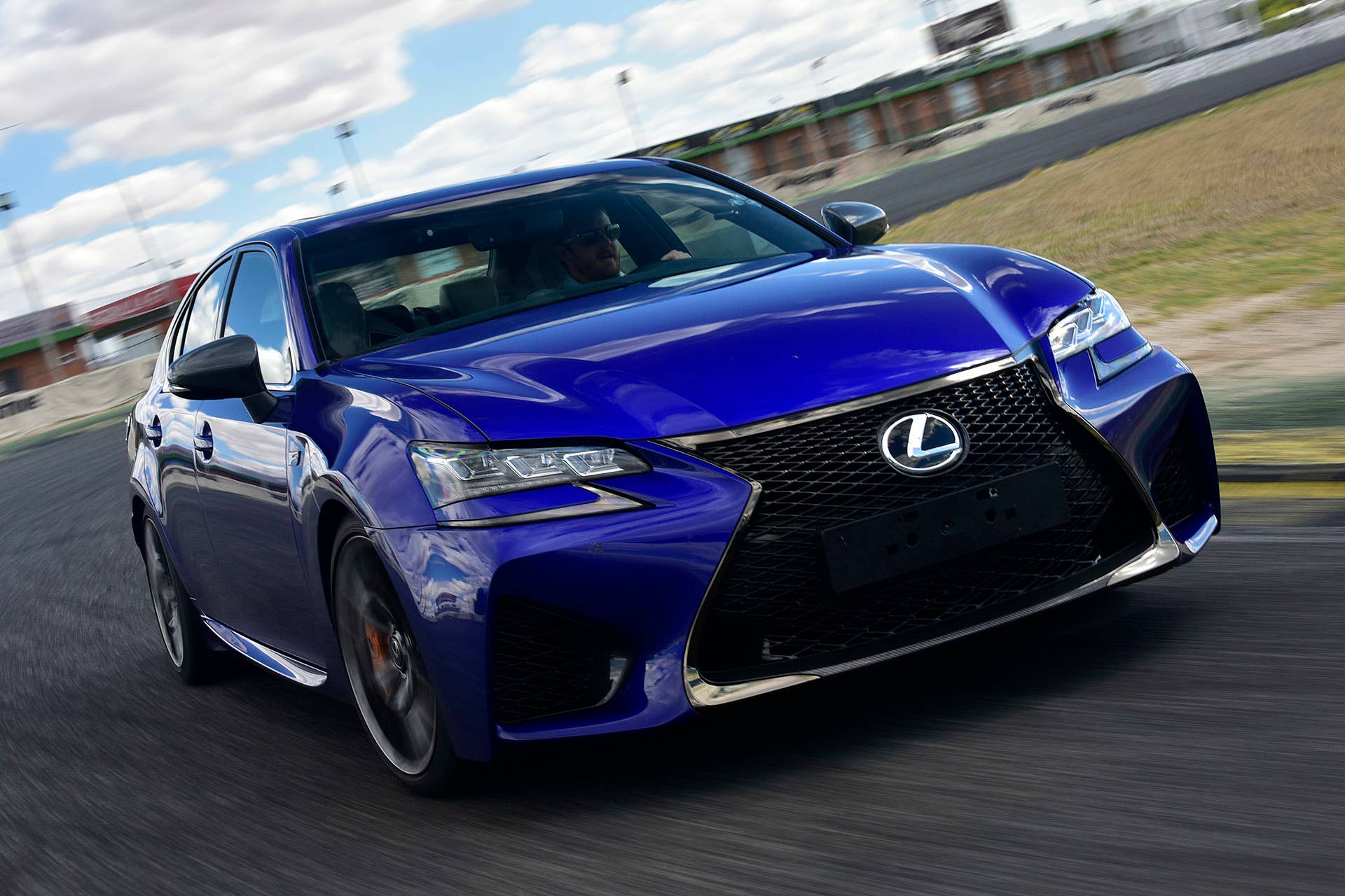 2016 Lexus GS F driving