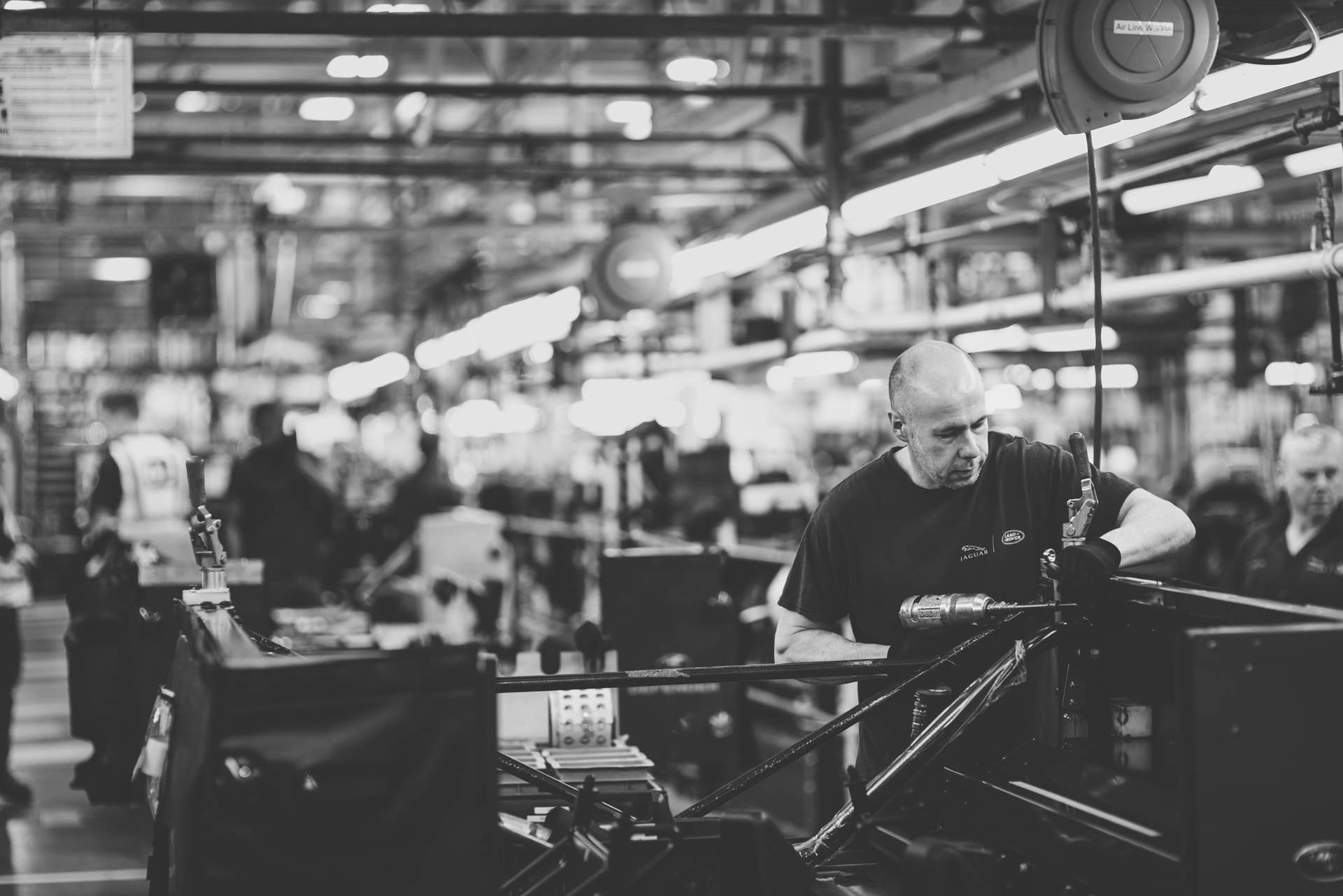 Land Rover Defender 2,000,000 assembly Solihull