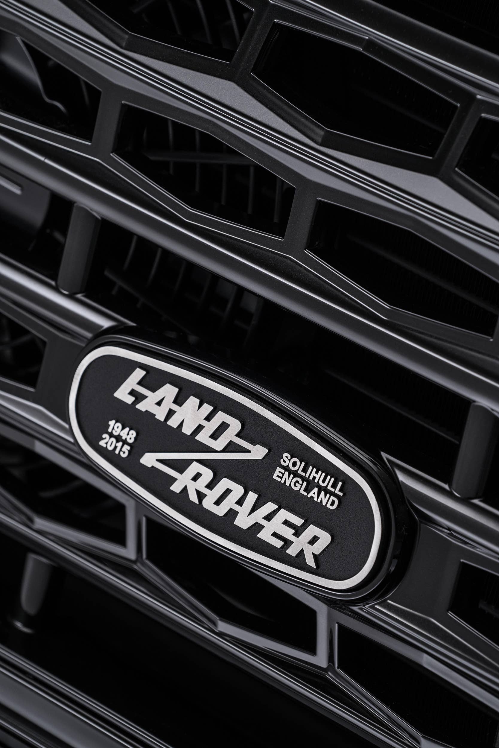 Land Rover Defender 2,000,000 grille badge