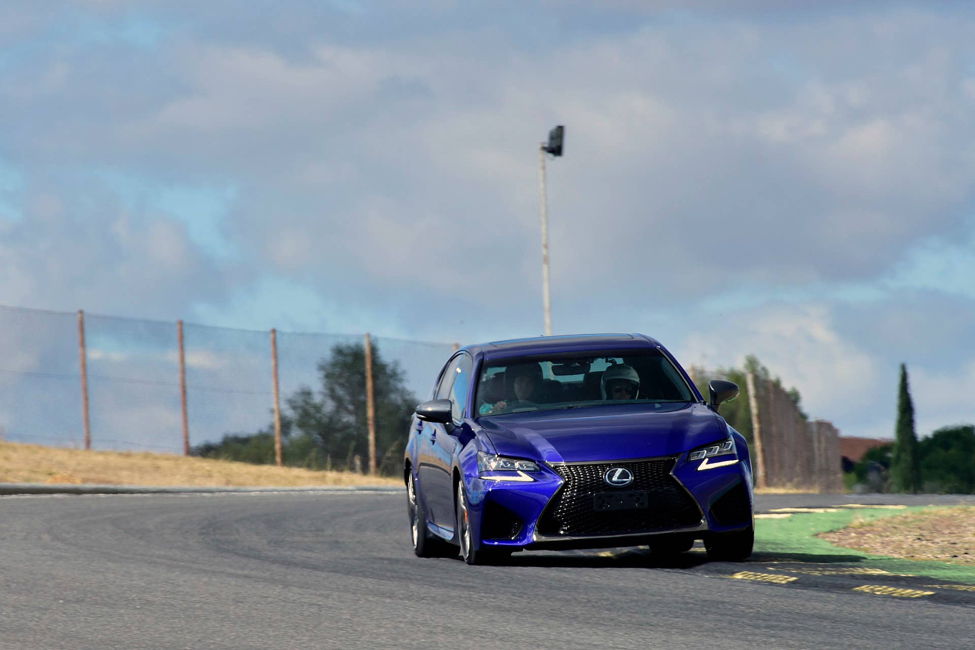 2016 Lexus GS F driving