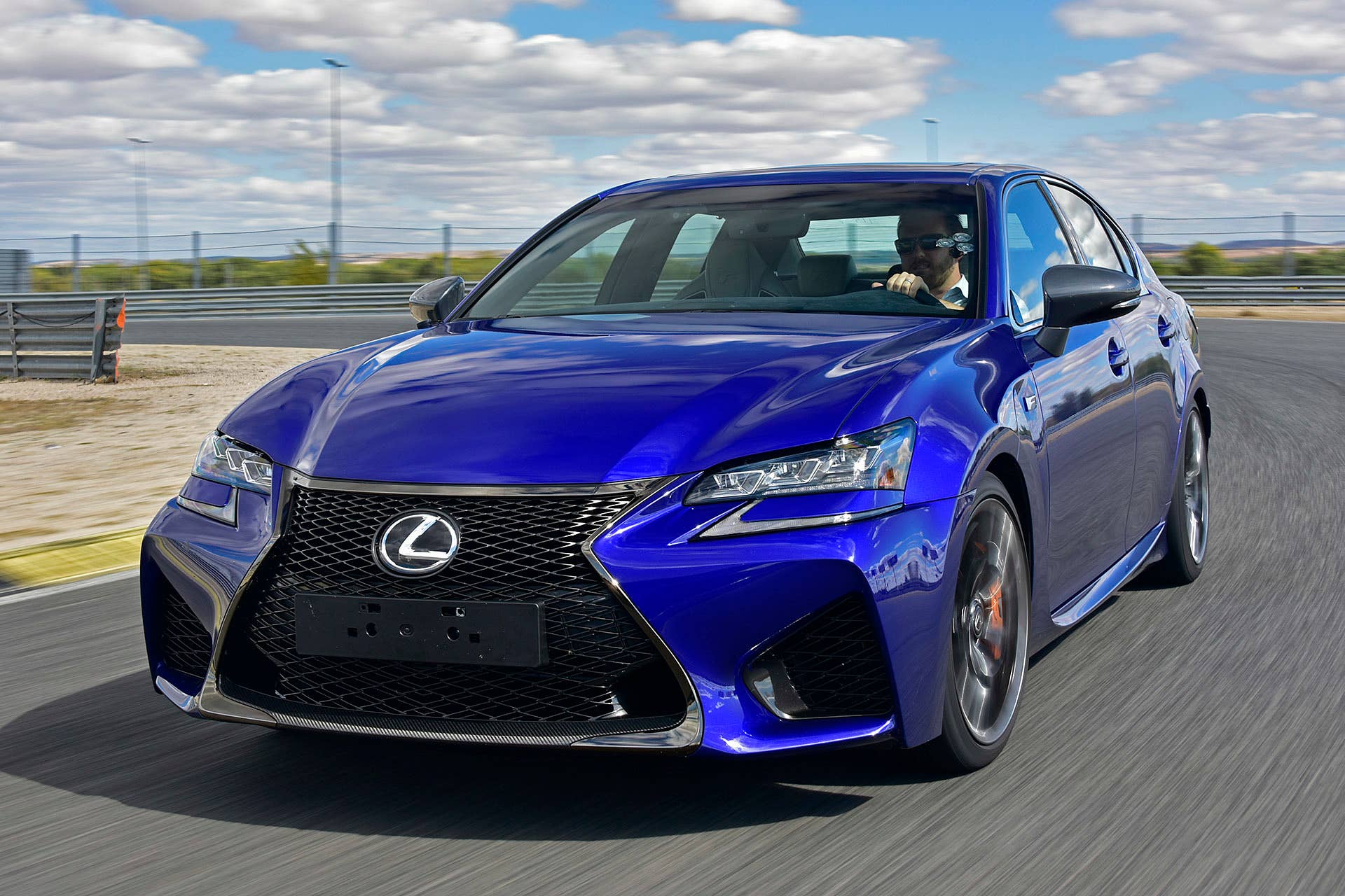 2016 Lexus GS F driving
