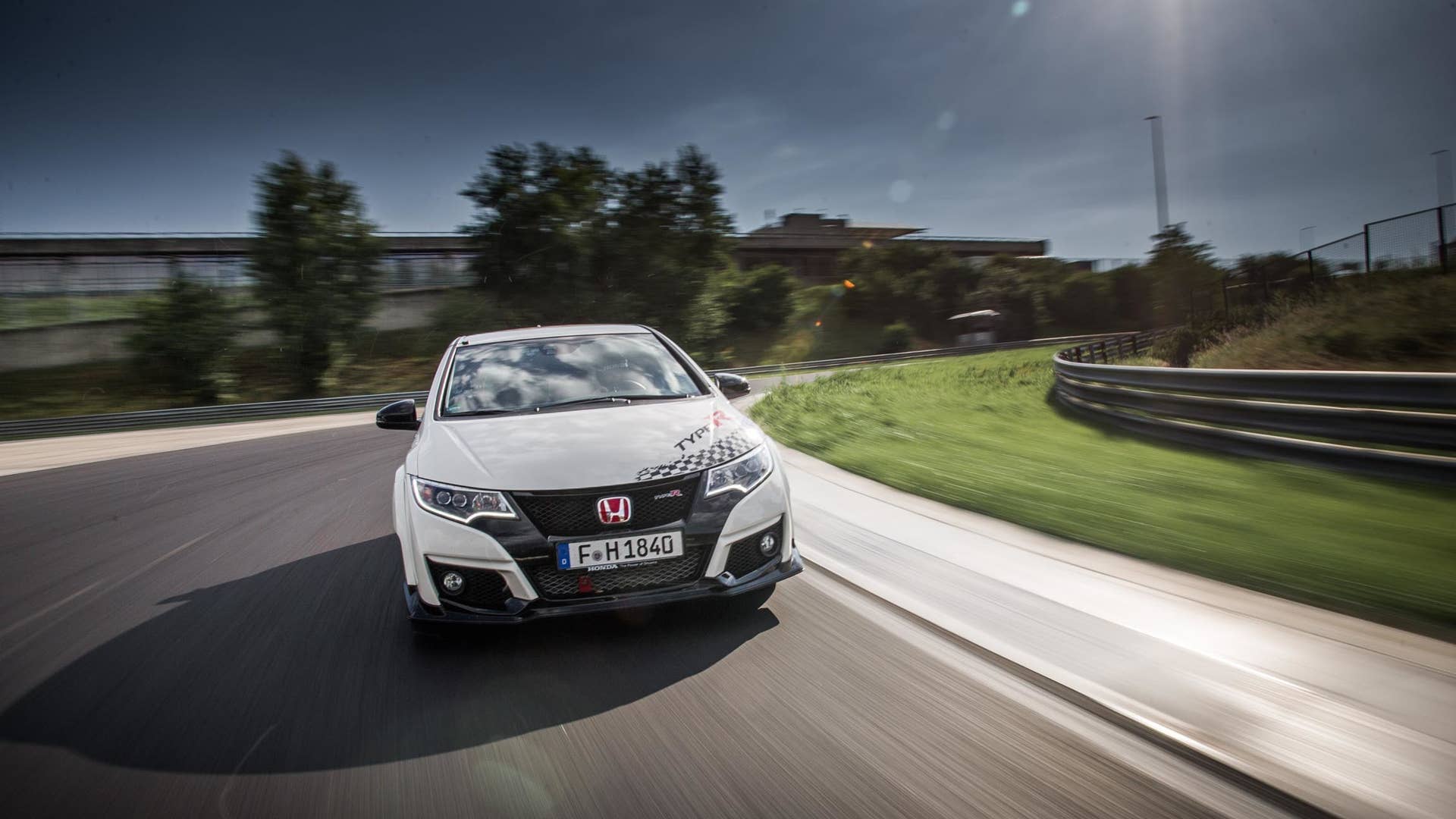 Honda Civic Type R Hungaroring lap