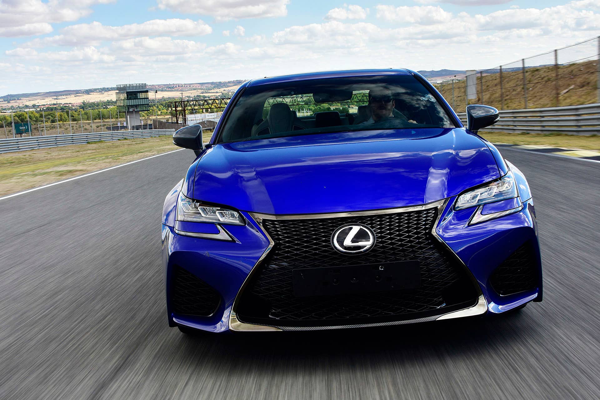2016 Lexus GS F driving