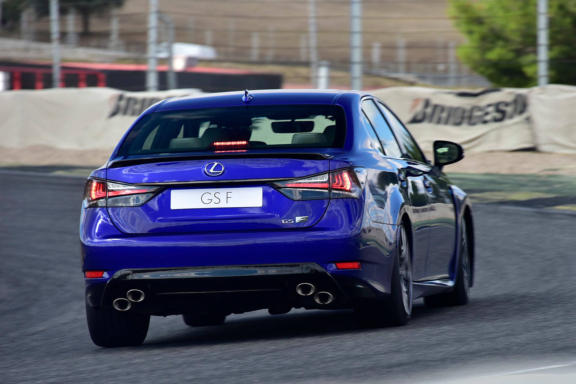 2016 Lexus GS F driving
