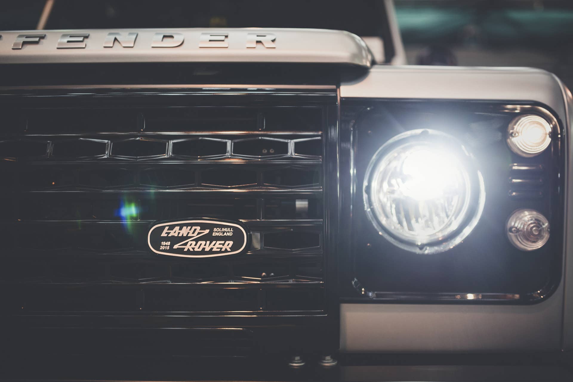 Land Rover Defender 2,000,000 headlight