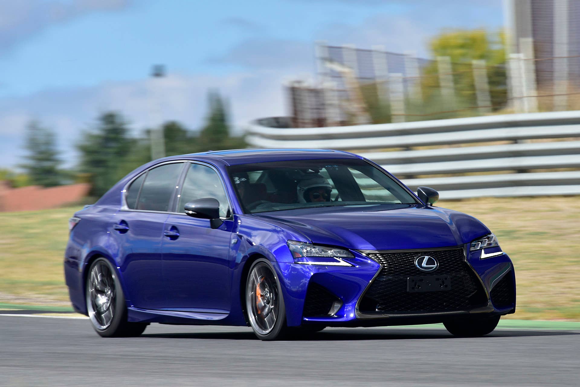 2016 Lexus GS F driving