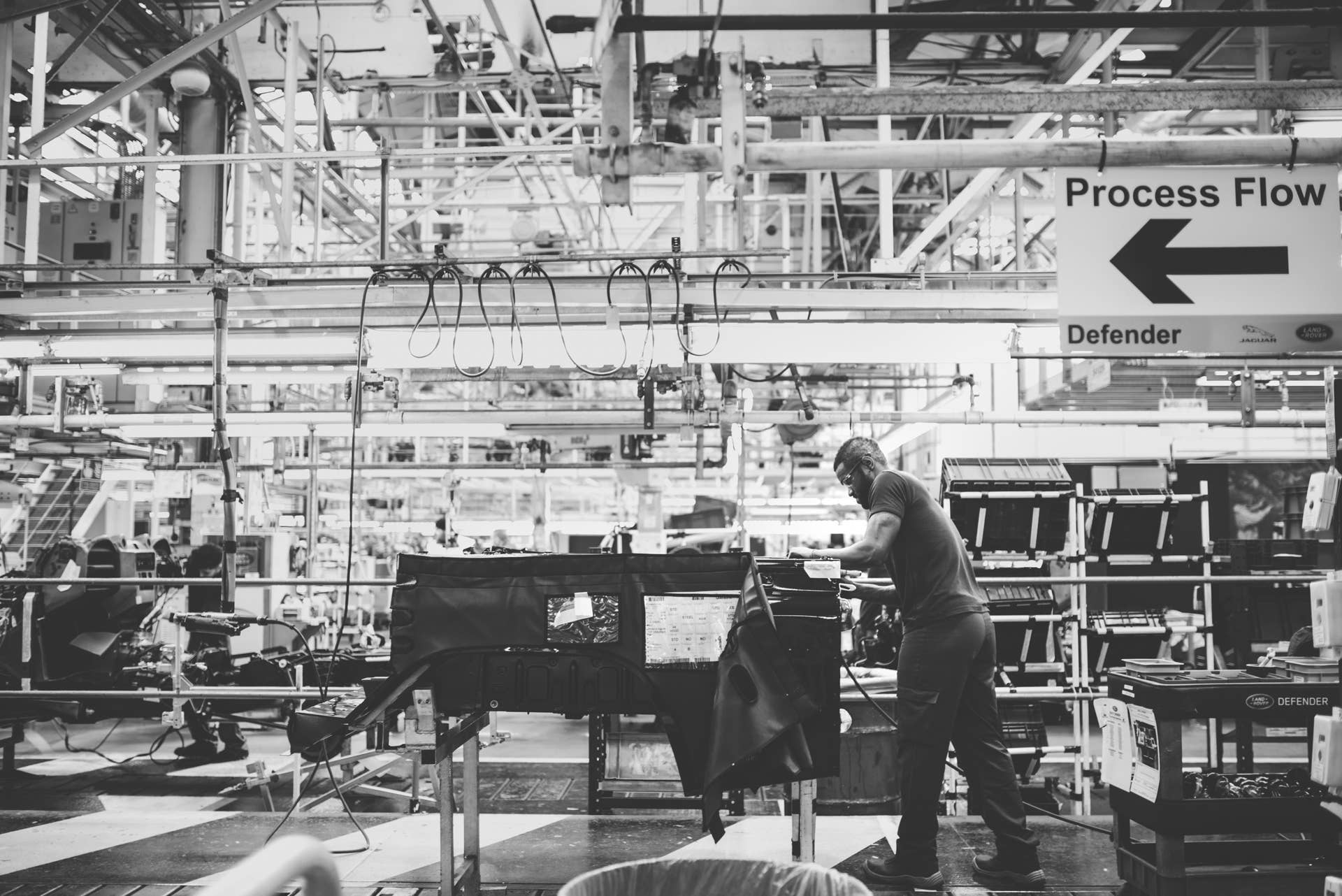 Land Rover Defender 2,000,000 assembly Solihull