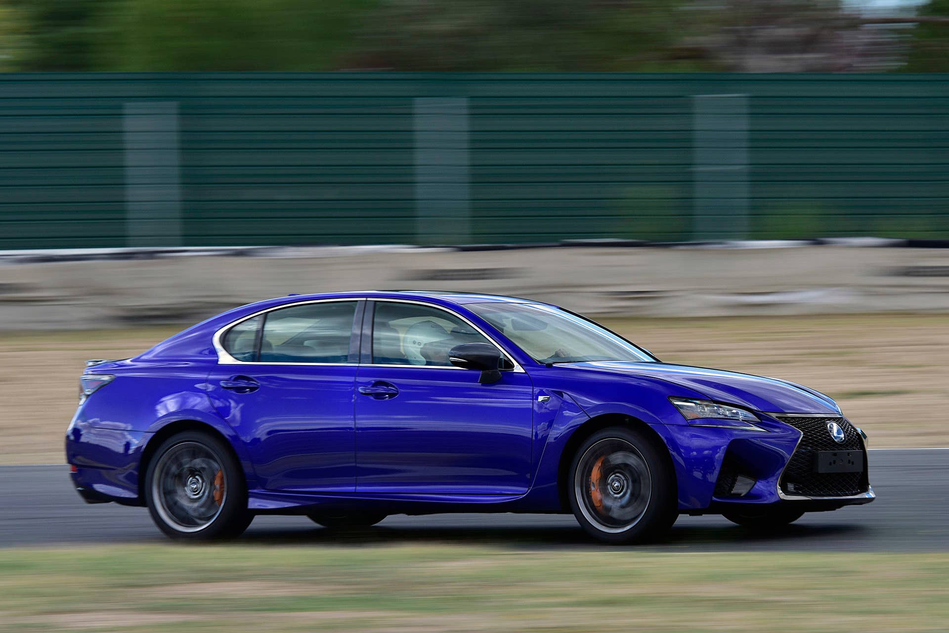 2016 Lexus GS F driving