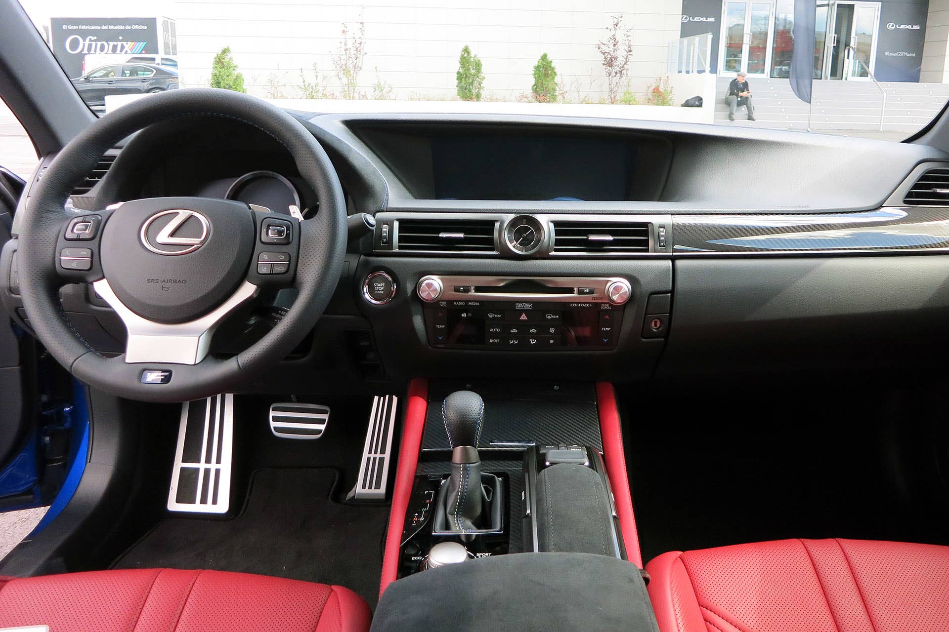 2016 Lexus GS F interior