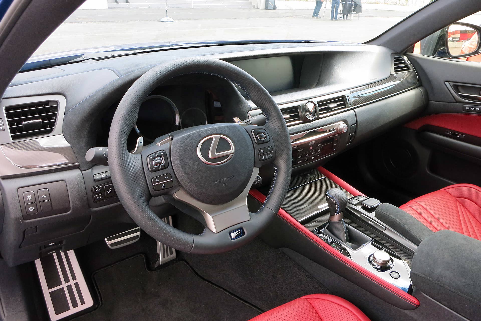 2016 Lexus GS F interior