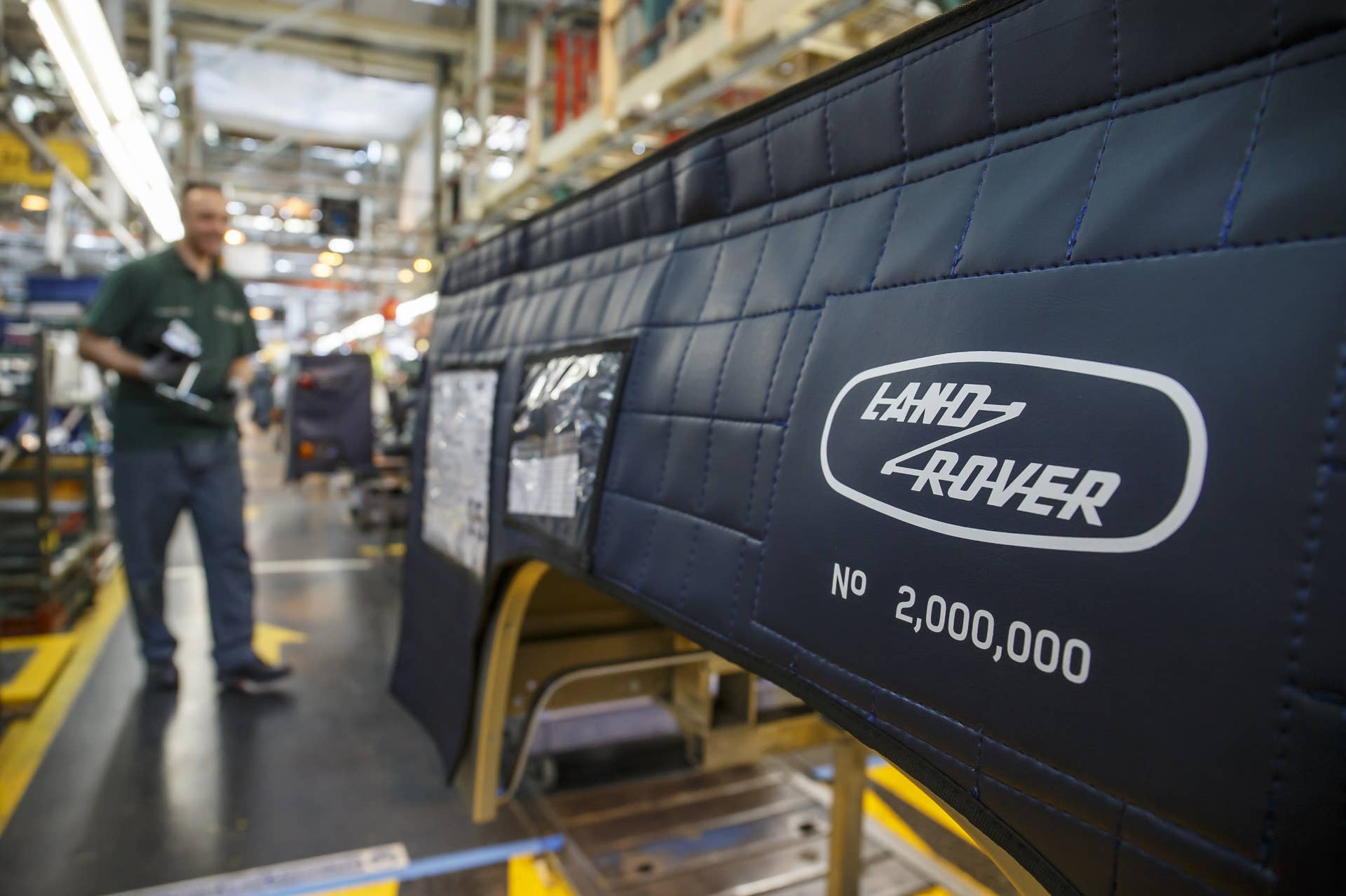 Land Rover Defender 2,000,000 assembly Solihull