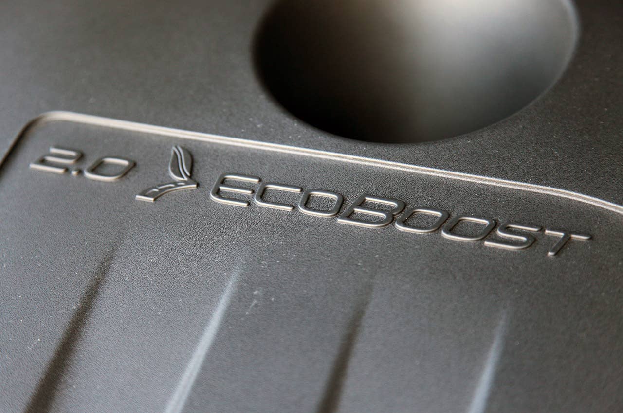2012 Ford Edge EcoBoost engine detail
