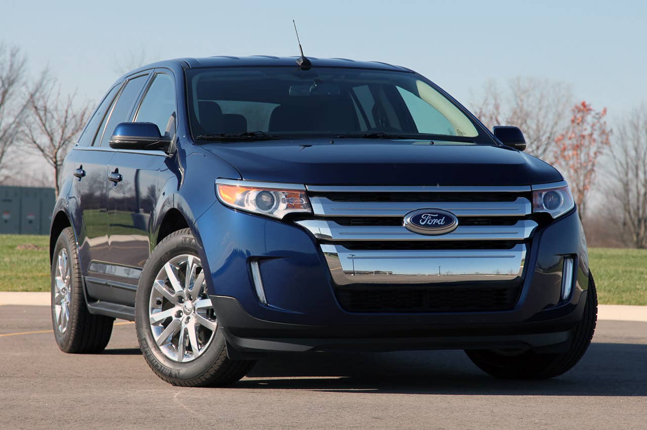 2012 Ford Edge EcoBoost front 3/4 view
