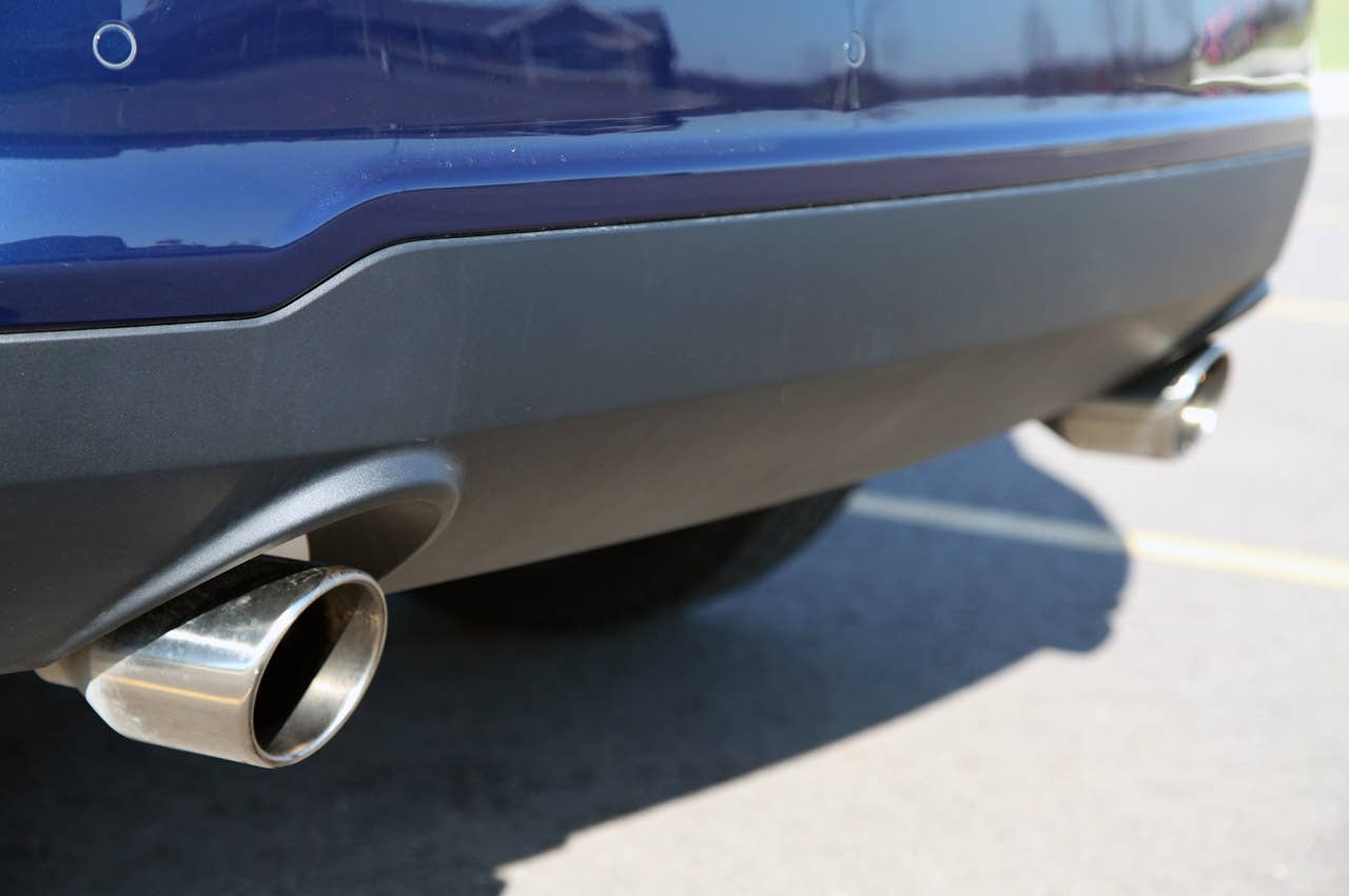 2012 Ford Edge EcoBoost exhaust tips