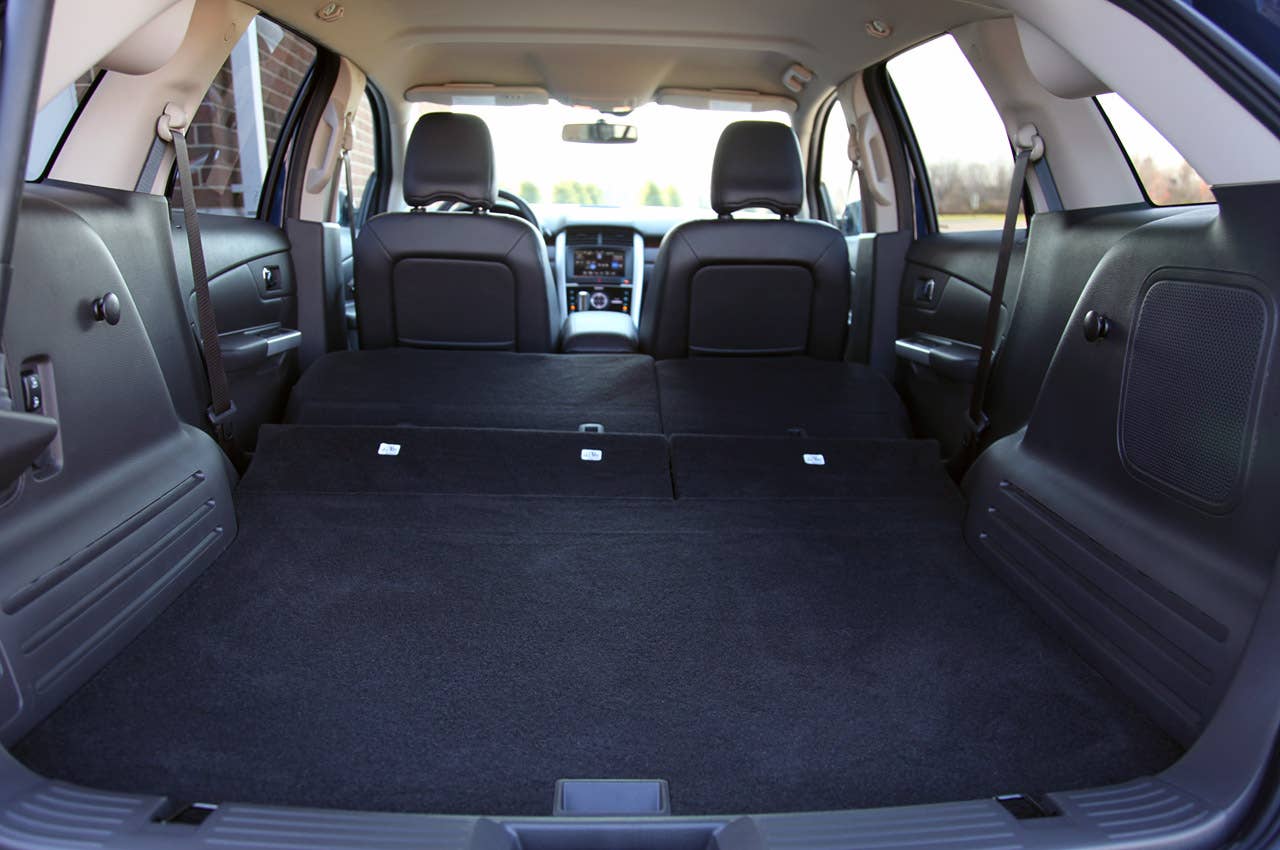 2012 Ford Edge EcoBoost rear cargo area