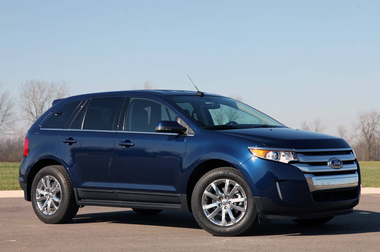 2012 Ford Edge EcoBoost front 3/4 view