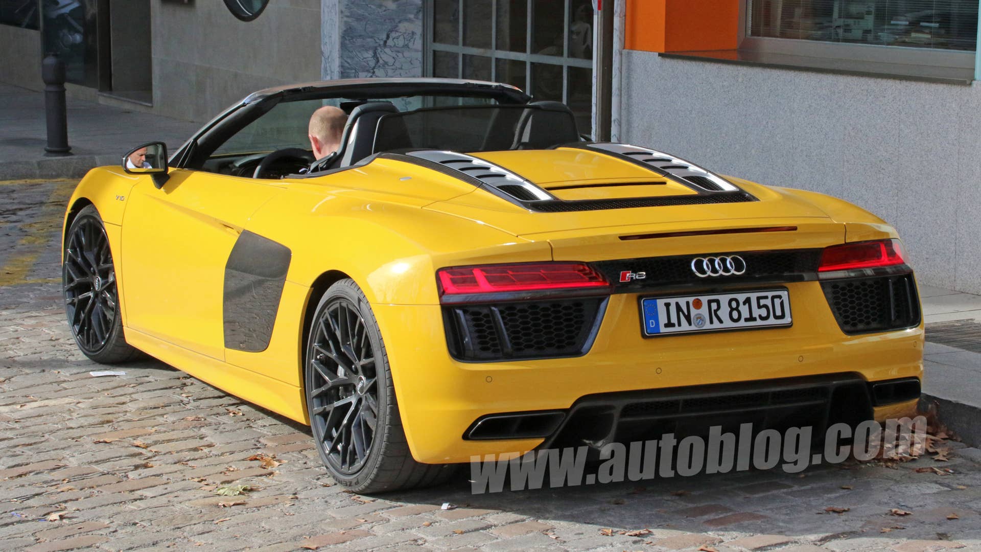 Audi R8 Spyder prototype