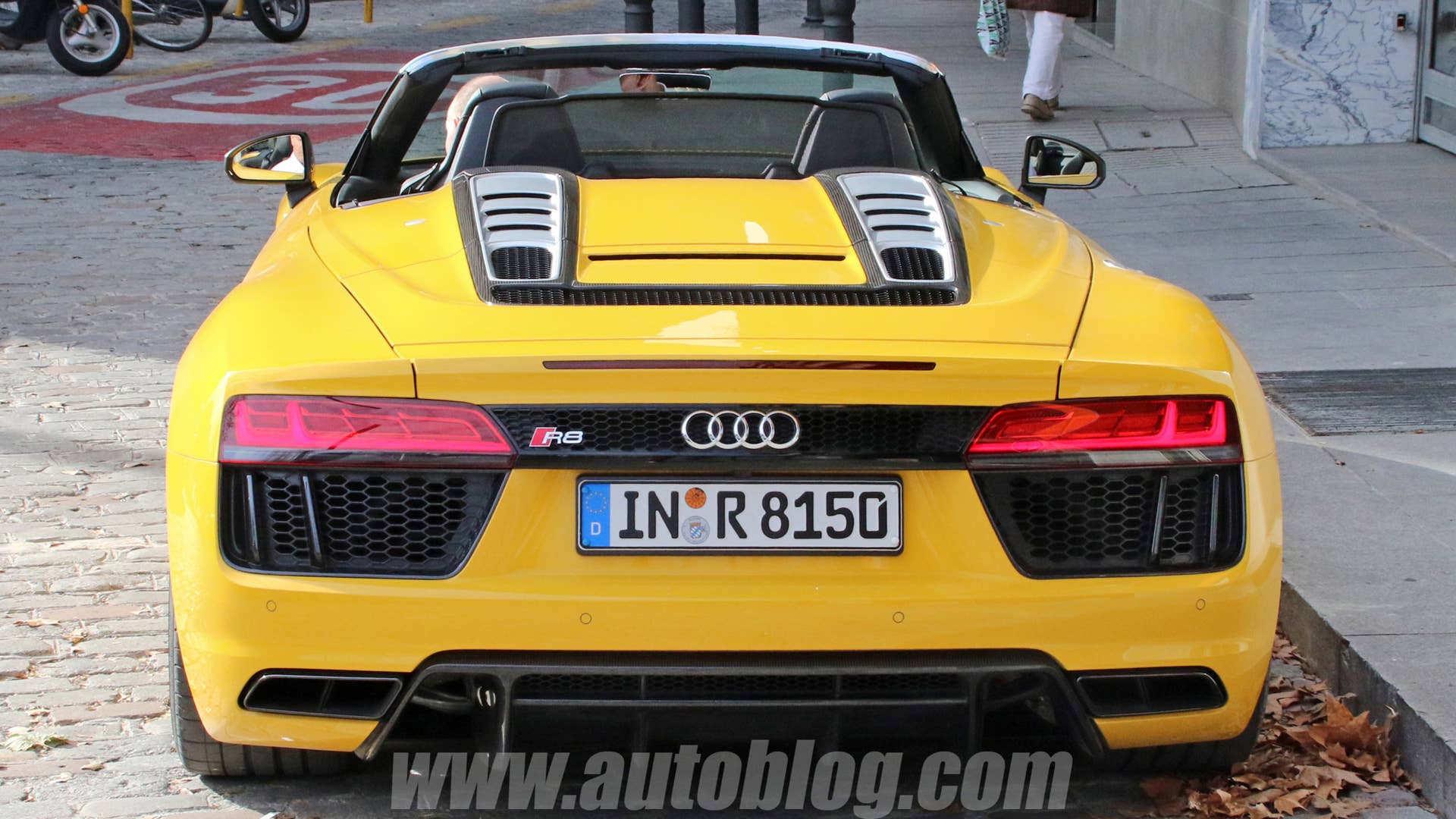 Audi R8 Spyder prototype