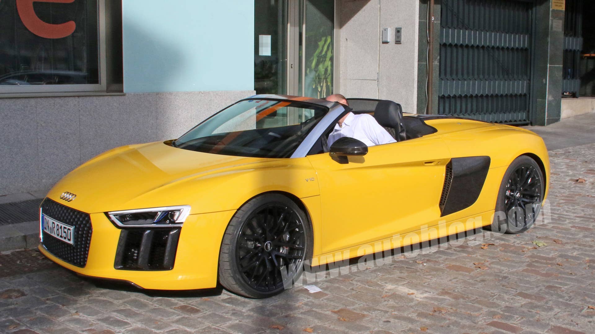 Audi R8 Spyder prototype
