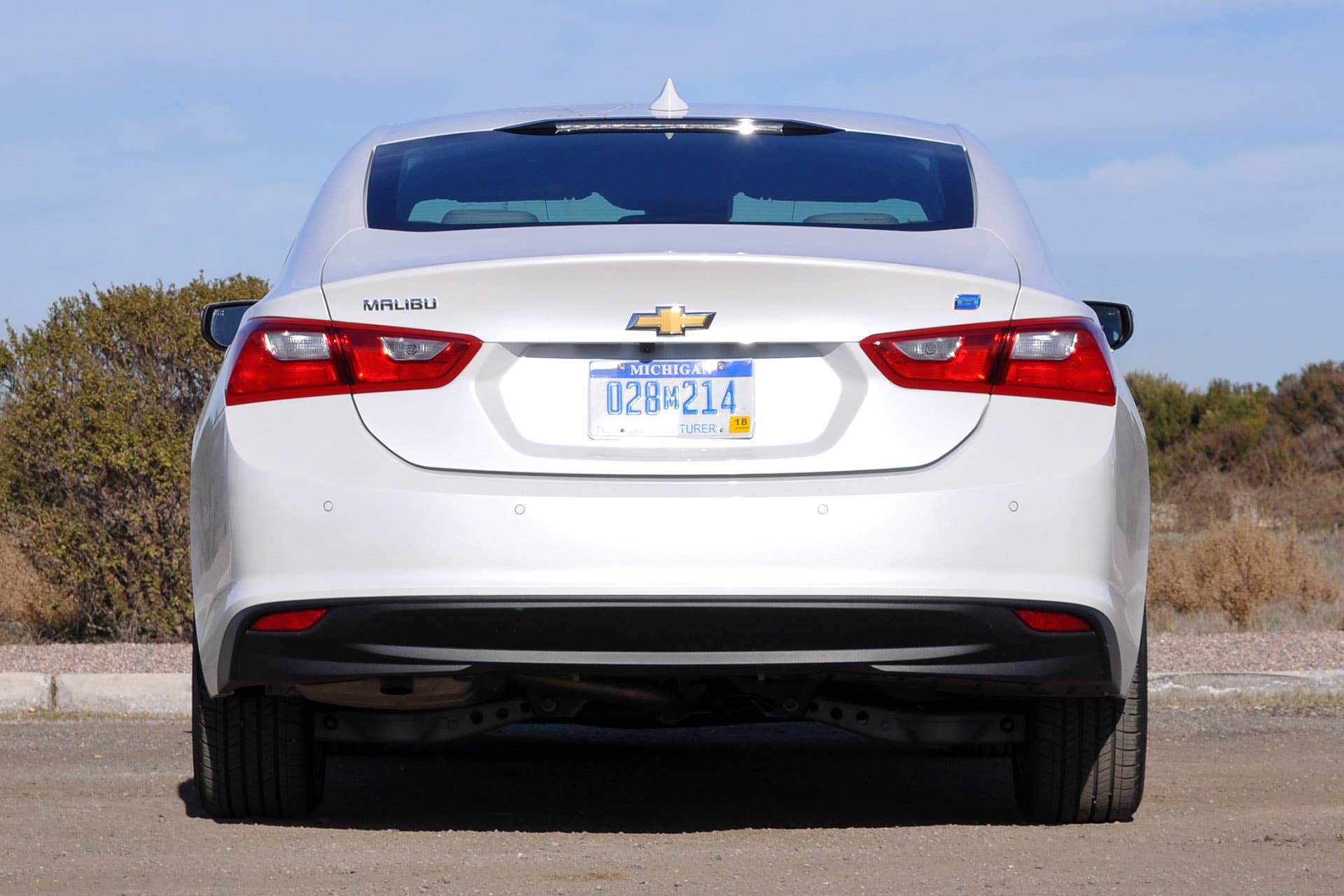 2016 Chevrolet Malibu Hybrid rear view