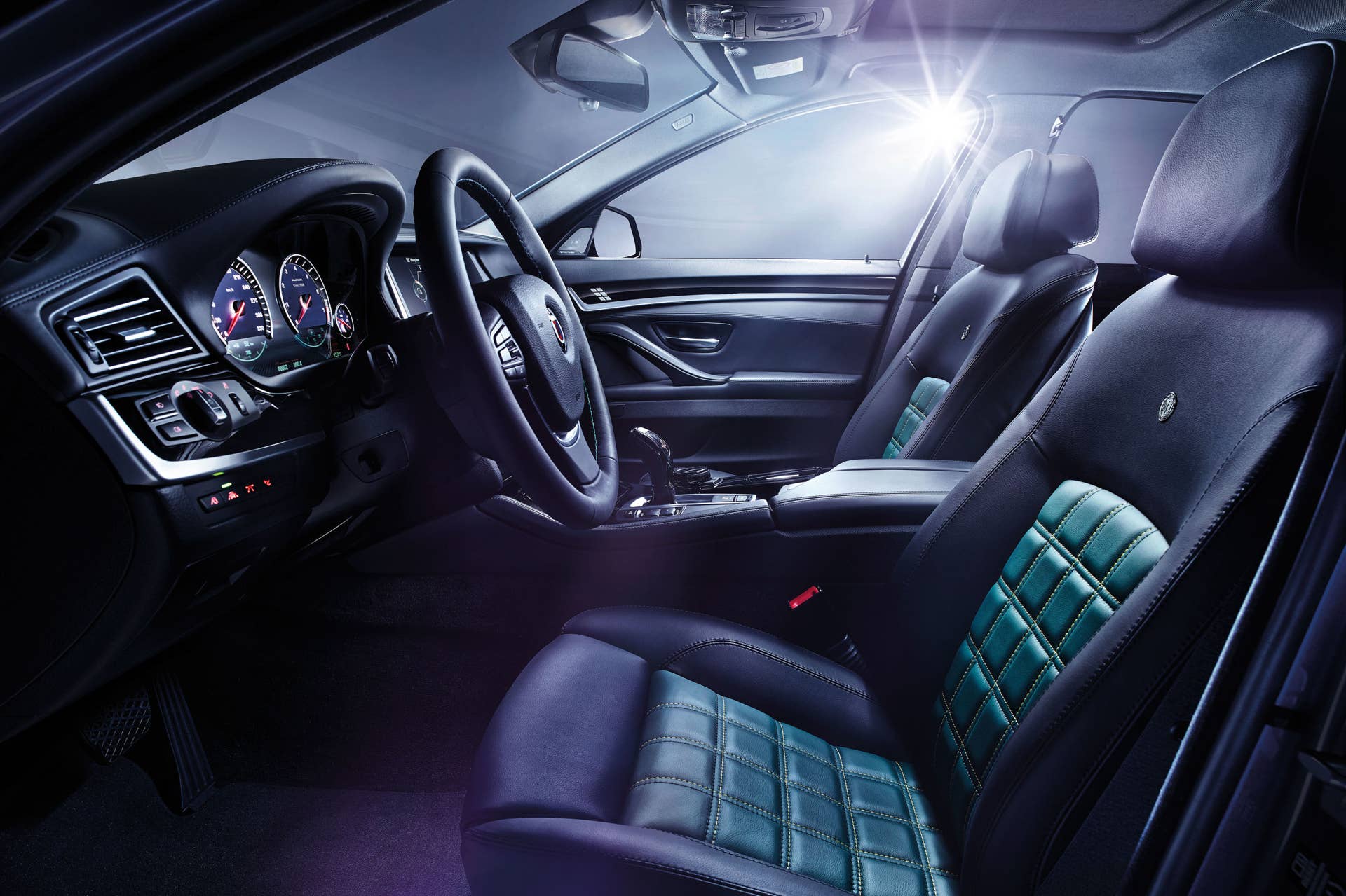 alpina b5 bi-turbo edition 50 interior
