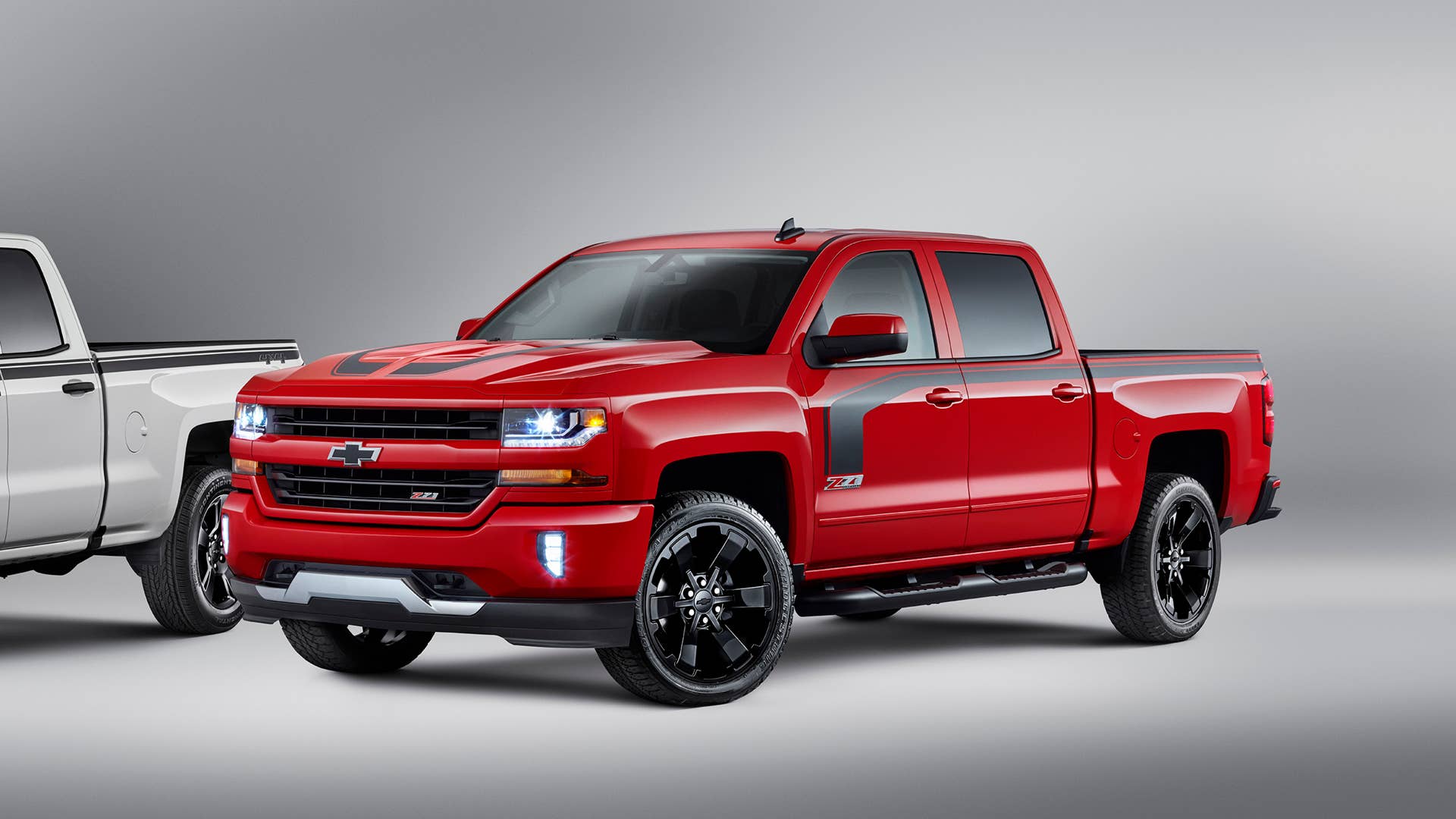 2016 chevy silverado rally edition red three quarters