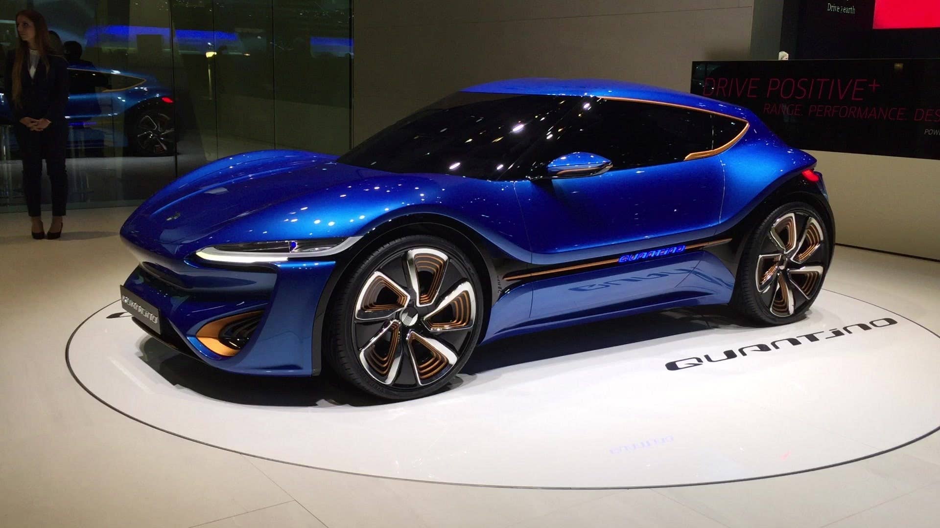 A look at the Quant Quantino at the 2015 Geneva Motor Show.
