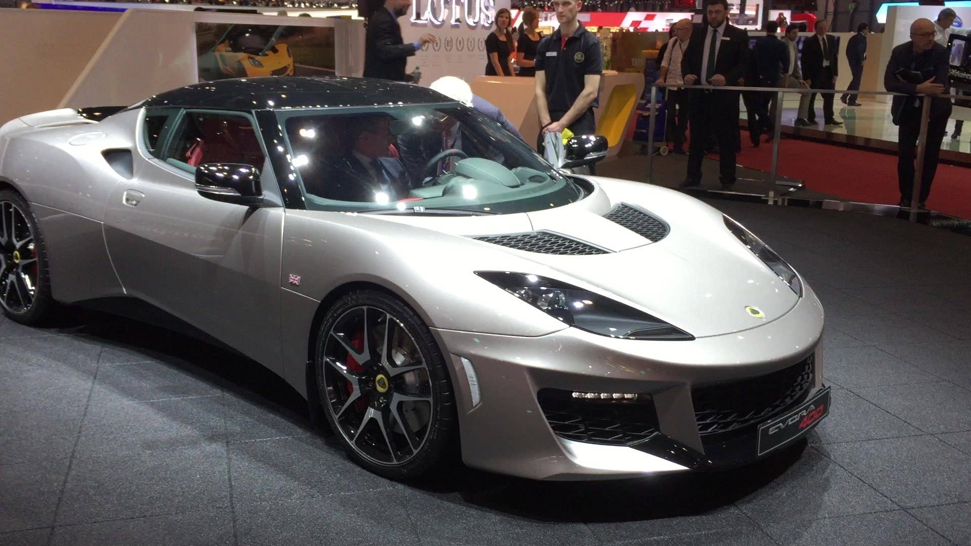 A look at the Lotus Evora 400 live from the 2015 Geneva Motor Show.
