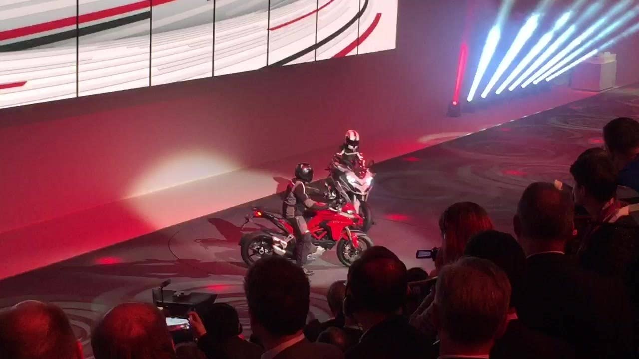 Ducati and it's official come into public view just before the 2015 Geneva Motor Show.